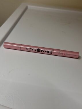 The Creme Faux real freckle stamp deep brown